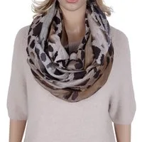 MIRROSI Loop Damen Schal Weich XXL Breit 90x170cm noch mehr Volumen, Schlauchschal, (ca.90x170cm, zweimal um den Hals wickelbar), Damen Halstuch Stola ideal für Frühling,Sommer, Herbst