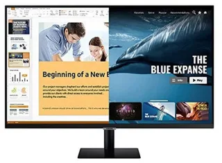 Samsung Smart Monitor M5 M50A (2021) [27" FHD VA 60Hz  2x HDMI 8ms Reaktionszeit] schwarz