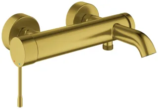 GROHE Wannenarmatur Essence Wandmontage cool sunrise gebürstet, 25250GN1 25250GN1