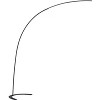 TRIO Leuchten LED Bogenlampe SHANGHAI, Dimmfunktion, LED fest integriert, Warmweiß, mit Fußdimmer