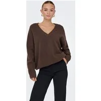 ONLY V-Ausschnitt-Pullover ONLMARI LS LOOSE V-NECK KNT