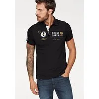 Bruno Banani Poloshirt Kurzarm, körpernahe Passform, unifarben, Polokragen