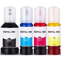 inkpro Nachfüllset kompatibel mit Epson Ecotank 113, 350 ml Nachfülltinte (für Epson, Ecotank ET-16150, ET-16600, ET-16650, ET-5100, ET-5150, ET-5160, ET-5170, ET-5800, ET-5850, ET-5880, L15150, EcoTank Pro ET-5800, ET-5850, ET-5880, x 350 ml)
