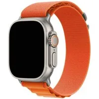 SmartUP Smartwatch-Armband für Apple Watch 11-1 / SE Ultra /3 Titan Alpine Nylon Ersatzband Sport, kompatibel mit allen Apple Watch Modellen, atmungsaktives Nylon