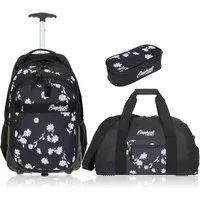 ELEPHANT Schulrucksack Schultrolley Trolley Hero Signature Schulrucksack (3 Teile Set), Rucksacktrolley Schule Rucksack Trolly, Sporttasche, Mäppchen Box +tsm