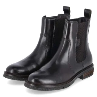 Salamander Chelsea Boots  Braun - Gr. 37 -  Leder und Textil