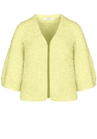 bianca - Strickjacke mit V-Ausschnitt - Herdis grün - Gr. - 40