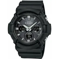 CASIO G-SHOCK Funkchronograph GAW-100B-1AER, Quarzuhr,Armbanduhr,Herrenuhr,Weltzeit, bis 20bar wasserd.Resinarmband