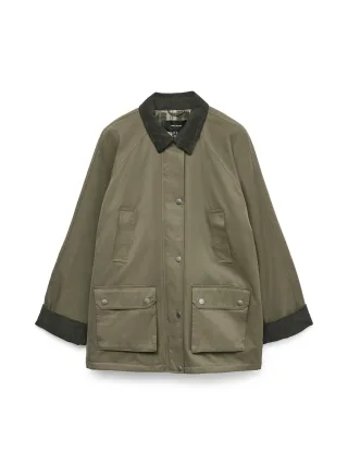 VERO MODA - VMWALES JACKET NOOS grape leaf - Gr. - XL