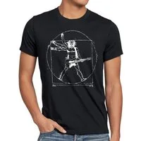style3 T-Shirt Da Vinci Rock musik festival gitarre metal open air mensch