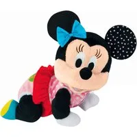Clementoni® Plüschfigur Disney Baby, Minnie - Krabbel mit mir, mit Sound