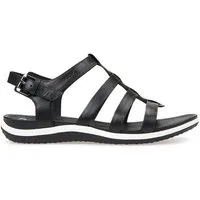 Geox GEOX D72R6A 00043 C9999, Sandaletten, Schwarz, Damen Sandalette