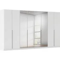 OTTO home Drehtürenschrank Kleiderschrank Schrank Garderobe AGORDO mit Dekor- oder Hochglanzfront (in zwei Griff-Farben, Breiten 91-405 cm) durchdachte Innenausstattung, in 8 Breiten und 2 Höhen MADE IN GERMANY