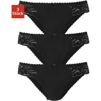 petite fleur by Lascana Jazz-Pants Slips (3er-Pack) aus elastischer Baumwoll-Qualität