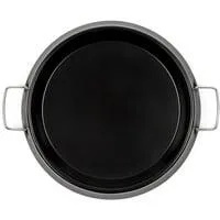 Pfanne für Pizzaofen Delizia Anniversary, Backblech schwarz, Ø 30cm