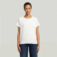 G-STAR T-Shirt Raglan Rundhalsform, mit angesetztem Bündchen