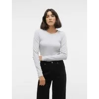 Vero Moda Langarmshirt VMCHLOE LS SHORT TOP JRS NOOS Baumwollmischung, slim fit