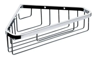emco system 2 Eckschwammkorb mit direkter Wandbefestigung, chrom, 354500109 354500109