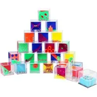Wellgro Spielesammlung 24er Set Geduldsspiele - je ca. 4 x 4 x 4 cm (LxBxH)
