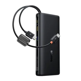 Baseus EnerFill FC41 100W 73Wh 20000mAh Digital Display Power Bank with Integrated Type-C&Type-C Cable External Battery