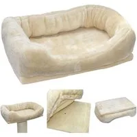 nanook Kratzbaum Liegemulde beige 53 x 40 cm
