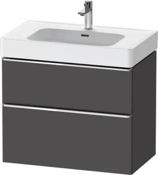 Duravit D-Neo Waschtischunterbau wandhängend Graphit Matt 784x452x625 mm - DE4377010490000 DE4377010490000