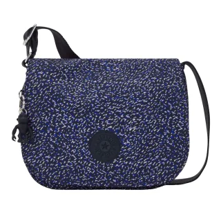 Kipling Loreen M Gedruckte Damen Navy Umhängetasche