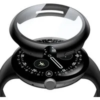 MSM Smartwatch-Hülle Hülle für Google Pixel Watch 4 45mm / 41mm Panzerfolie Schutzglas Case