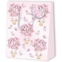 Duni Geschenkpapier Duni Geschenktüte Dotsblue 23 cm