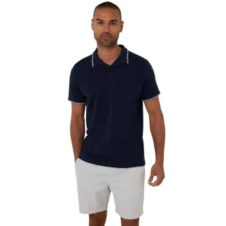Threadbare - "Arnwick" Poloshirt für Herren, kurzärmlig (Marine)