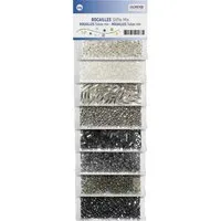 Glorex Bastelperlen Glorex Rocailles/Stifte mix, 40 g