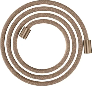 Hansgrohe Textilbrauseschlauch Axor 2000mm mit zylindrischen Muttern, brushed red gold, 28291310 28291310