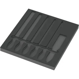 Wera 9883 Schaumstoffeinlage PFERD Feilen Set 1, ohne Werkzeug - 05137383001