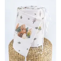 Loolay Bettnestchen 2026 TREND Muster Babybett BETTUMRANDUNG 420, 360, 210, 180 x 30cm, (Neugeborene Baby Erstausstattung PREMIUM Geschenk HASE, ROSE, IGEL, HERZ, Bärchen, Babybett Umrandung Kopfschutz Nestchen Babynest für Mädchen und Junge), 100% E