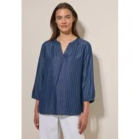 CECIL Jeansbluse mit 3/4 Ärmeln