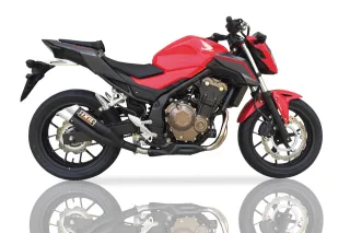 Sport Auspuff IXIL Hyperlow XL Black Honda CBR 500 R / CB 500 F Bj. 2016-2018 +ABE EURO-4