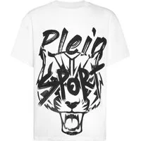 PLEIN SPORT T-Shirt T-Shirt Rundhalsausschnitt Ss