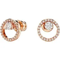 Swarovski Paar Ohrstecker Constella Pavé, mit Swarovski® Zirkonia (synth)