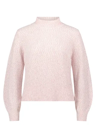 Betty & Co - Strickpullover rosé/nature - Gr. - 46