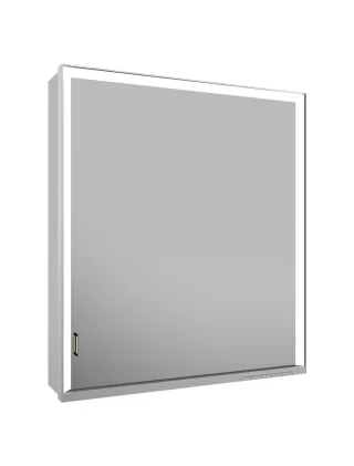 Keuco Spiegelschrank Royal Lumos, rechts, mit Ablagefläche, Vorbau, 650x735x165mm, 14301172101 14301172101