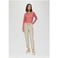 s.Oliver Chinos Hose Weiche Relaxed-Jogpants mit Tapered Leg