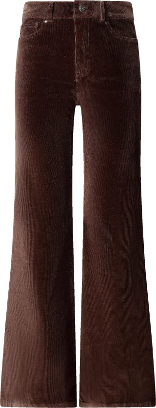 Pepe Jeans Apparel - HIGH WAIST FLARE WILLA CORDUROY CAPPUCCINO BROWN - Gr. - 26