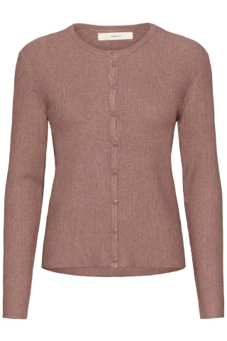 Strickpullover YenahIW Strickpullover Gerade Passform rose