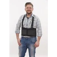Westfalia Werkzeug Rückenstabilisator Rückenstützgurt Rückenbandage Rückenstabilisator verstellbar, Komplett verstellbar