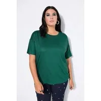 Studio Untold T-Shirt T-Shirt Glanz-Coating Halbarm