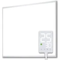 Heidenfeld Infrarotheizung 300-1000 W Elektroheizung HF-HP100-3 inkl. Thermostat - 10 J. Garantie, Fenster-Auf Erkennung - Infrarot Wandheizung Elektro Heizkörper
