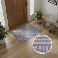 OTTO home Fußmatte Sammo, Schmutzfangmatte, Teppich, für Hausflur und Wohnbereiche, rechteckig, Höhe: 5 mm, Indoor, Eingangsmatte, Design, Scandi, Zen, rutschfeste Unterseite