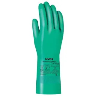 uvex Chemikalienschutzhandschuh profastrong NF33 grün 9 - 6012203