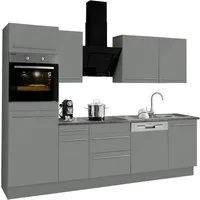 OPTIFIT Küchenzeile Bern, Breite 270 cm, wahlweise mit E-Geräten