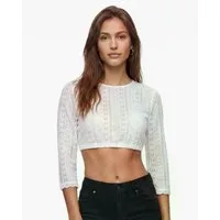 Ramona Lippert Dirndlbluse Lea 3/4 Arm Spitze